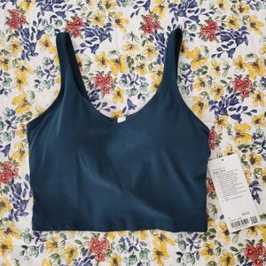 Lululemon Align Tank Submarine Dark Teal New 8